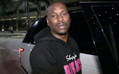 Tyrese Gibson checked himself into hospital