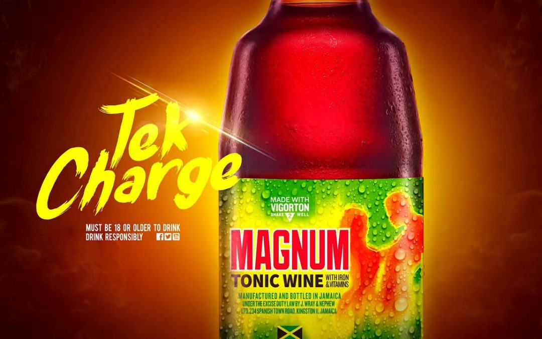 Magnum Tonic Wine has partnered Ding Dong  and Patrice Roberts
