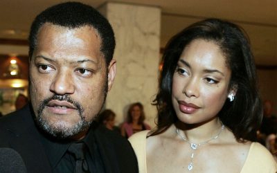 Laurence Fishburne and Gina Torres Split