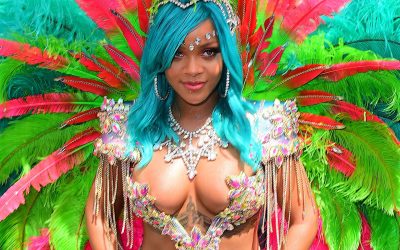 Rihanna Causes Media Frenzy with Carnival Costume