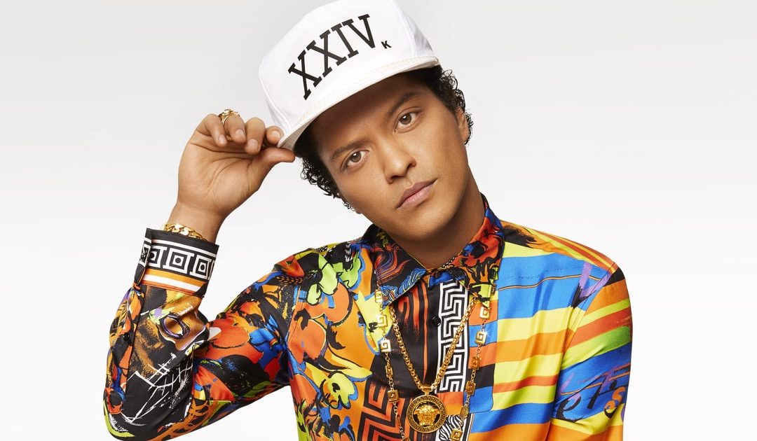 Singer Bruno Mars has topped $129 million in 24kMagic Tour Sales