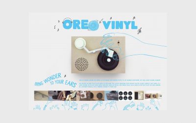 There’s an Oreo Cookie that doubles as a Vinyl Record