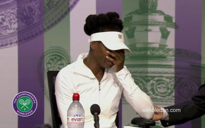 Venus Williams breaks down at Press Conference